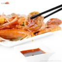 GÀ HẤP NƯỚC MẮM - TRỨNG NON - XÔI CUỘN 3 MÀU