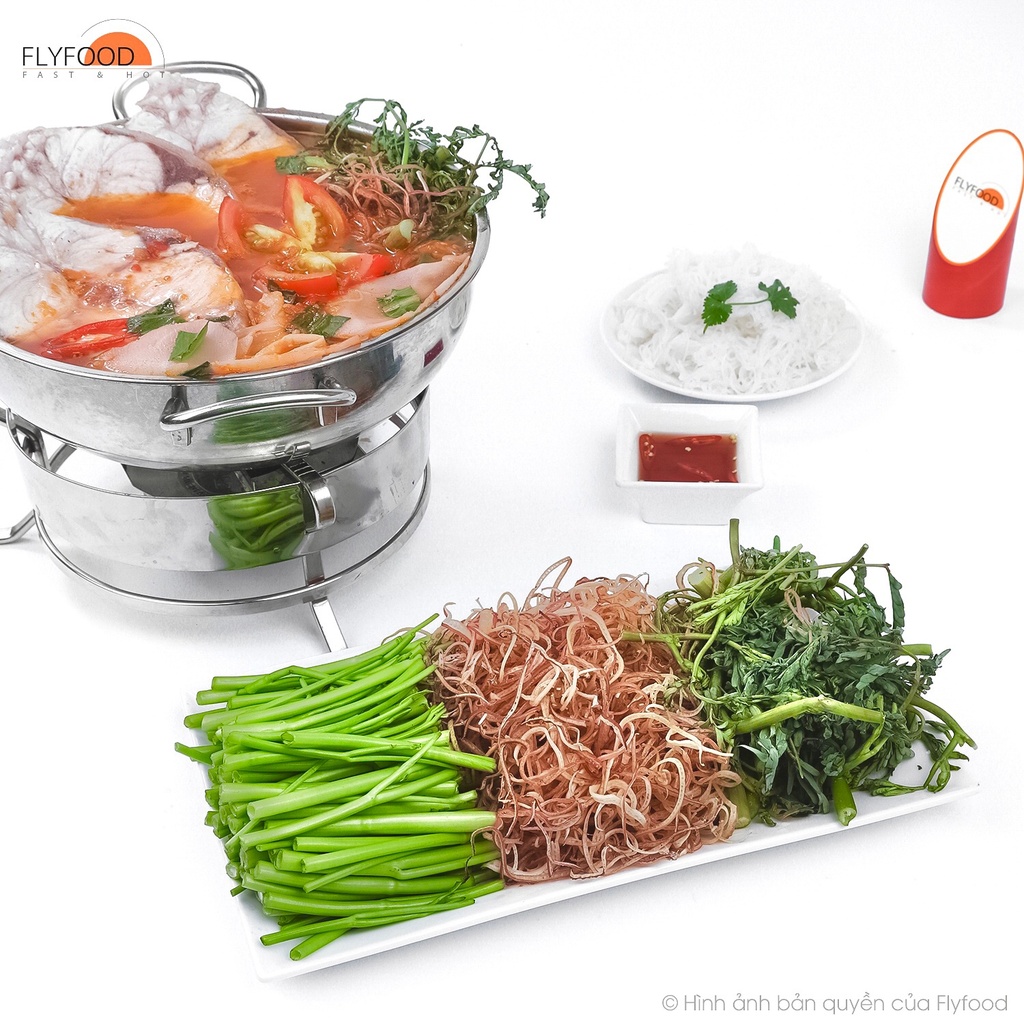 LẨU CÁ BỚP MĂNG CHUA