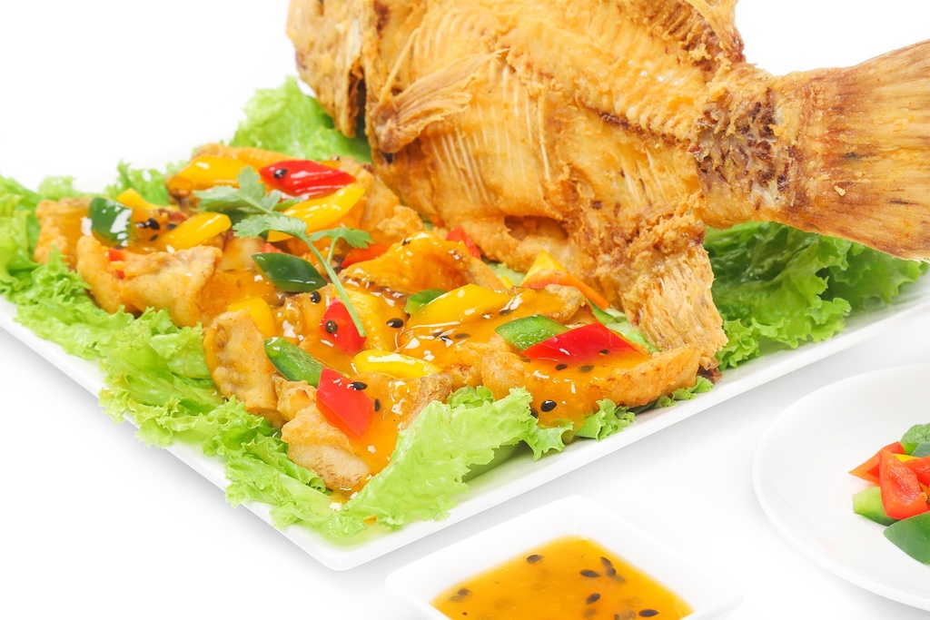 CÁ DIÊU HỒNG SỐT CHANH DÂY