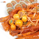 GÀ HẤP NƯỚC MẮM - TRỨNG NON - XÔI CUỘN 3 MÀU