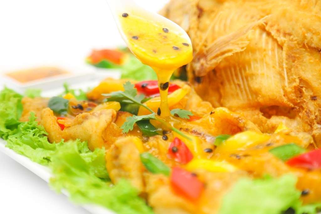 CÁ DIÊU HỒNG SỐT CHANH DÂY