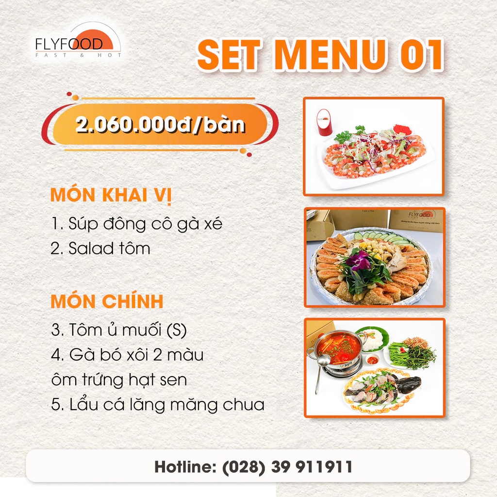 Menu gợi ý 01