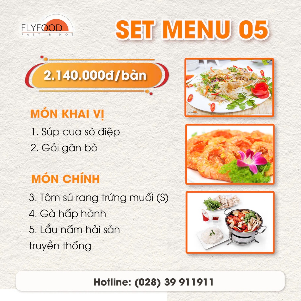 Menu gợi ý 05