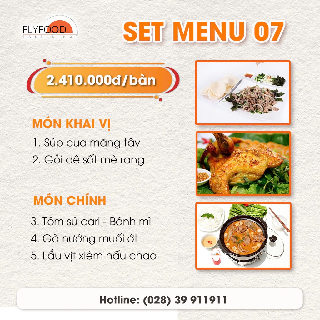 Menu gợi ý 07