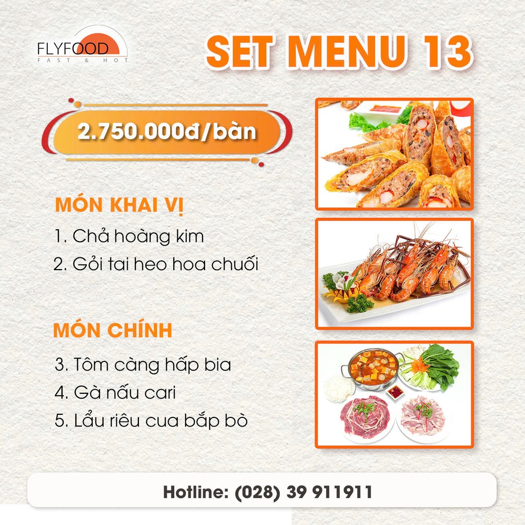 Menu gợi ý 13