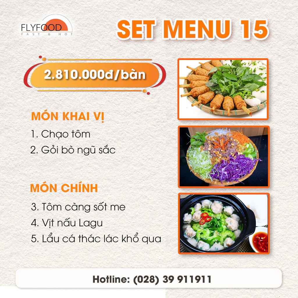 Menu gợi ý 15
