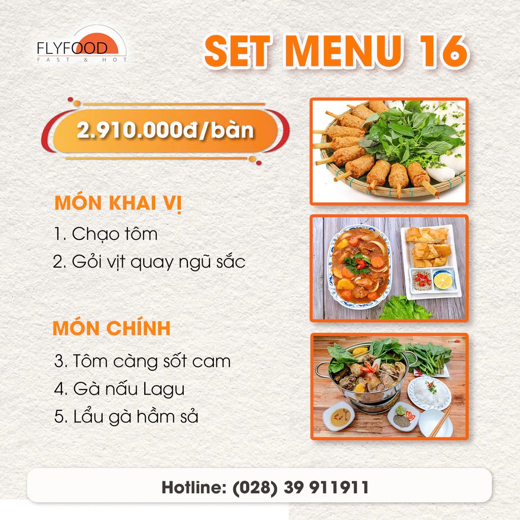 Menu gợi ý 16