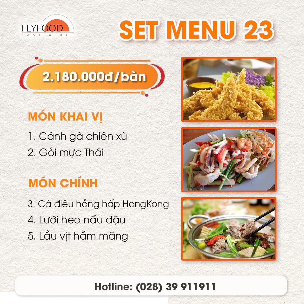 Menu gợi ý 23