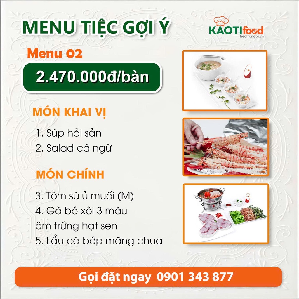 Menu gợi ý 02