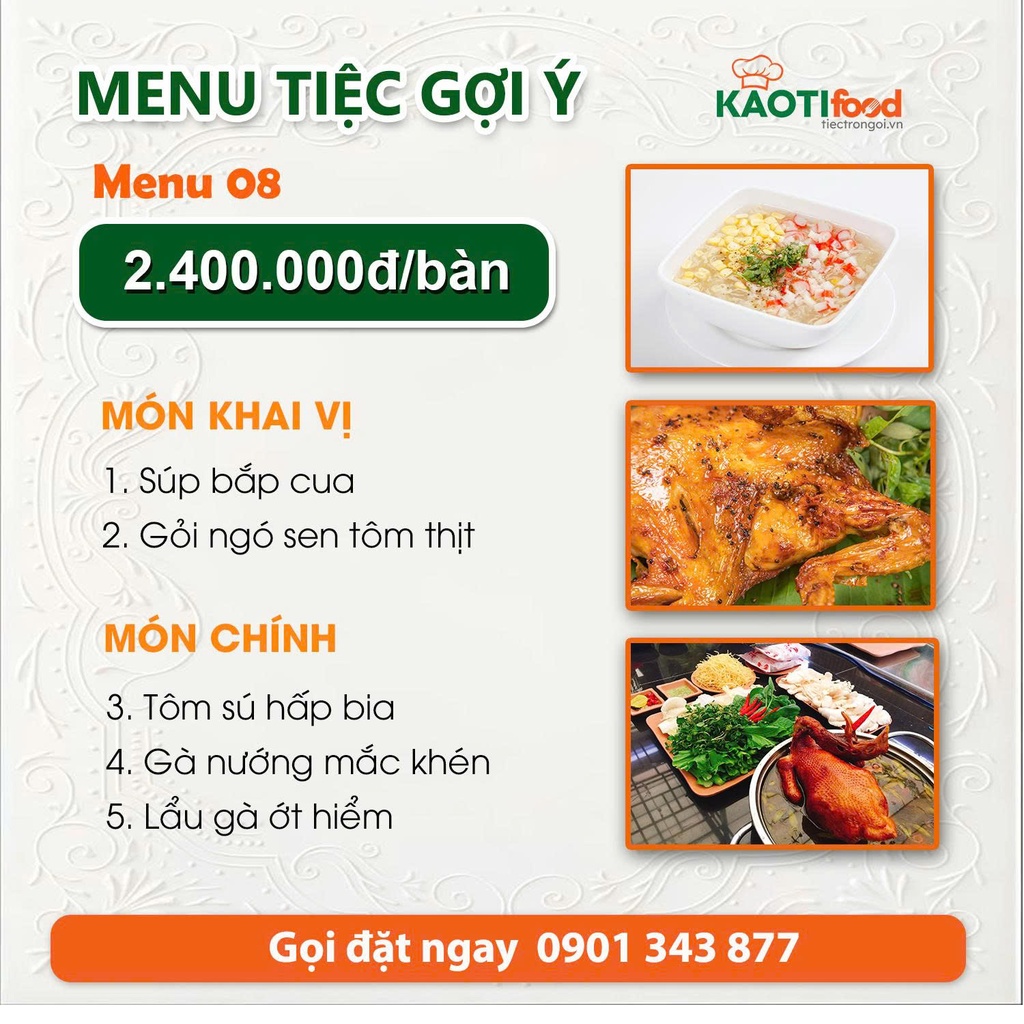 Menu gợi ý 08
