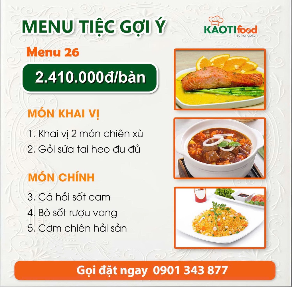 Menu gợi ý 26